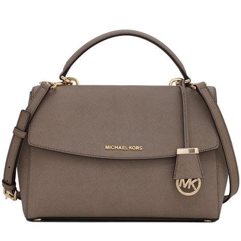 michael kors ava satchel|Ava Medium Saffiano Leather Satchel .